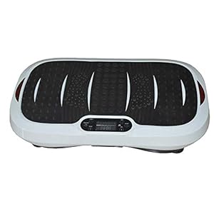 YANCHEWW Machines met trilplatform voor massage voor fitness thuis en gewichtsverlies Stropdassen voor oefening en weerstand Maximaal gebruikersgewicht 149,7 kg Zwart