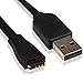 GOOQ New Black Replacement USB Charger Charging Cable Cord for Fitbit Force/Charge Bracelet Sport Arm Band Armband (1pcs)