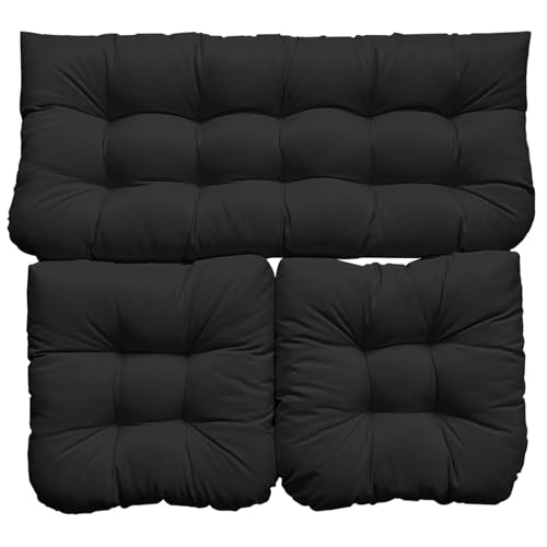 Coussins de chaise en osier pour meuble de patio extérieur et canapé