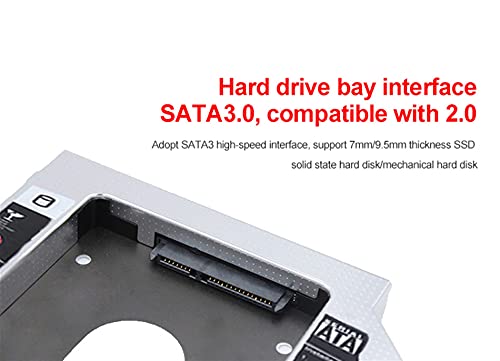 MJJCY Disco Rigido 2.5 '' SATA HDD SSD. Adattatore...