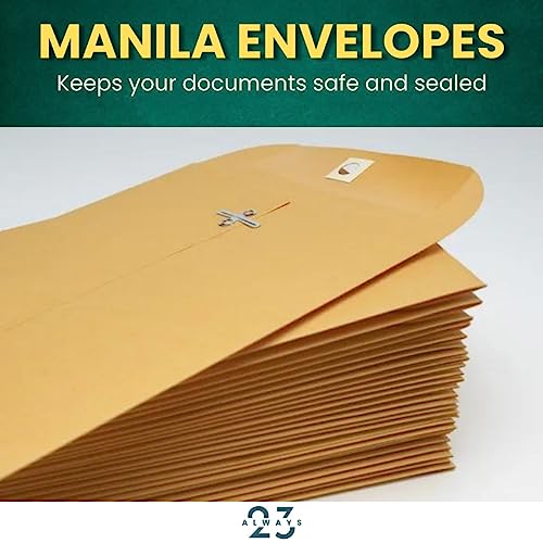 Always23 Envelope de fecho, envelope Kraft, envelopes de correspondência, fecho de fecho e vedação d