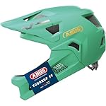 ABUS Casco MTB YouDrop FF - Casco Integral para ni...: APLICACIÓN: casco integral de diseño moderno y resistente para rutas de BTT, parques de skate, descensos o uso diario, tanto para chicas como para chicos. ESTABLE Y SEGURO: espuma rígida que absorbe los impactos y se convierte en una carcasa exterior...
