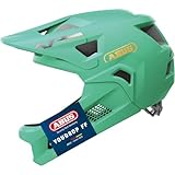 ABUS Casco MTB YouDrop FF - Casco Integral para niños y Adolescentes - para iniciarse en el Ciclismo de montaña - con mentonera Desmontable