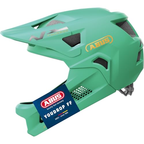 FUNZIONE DI ROTTURA: se i bambini e i ragazzi si impigliano o cadono, il collegamento in velcro tra il casco e la visiera viene rilasciato. In questo modo si evita che la testa colpisca il collo