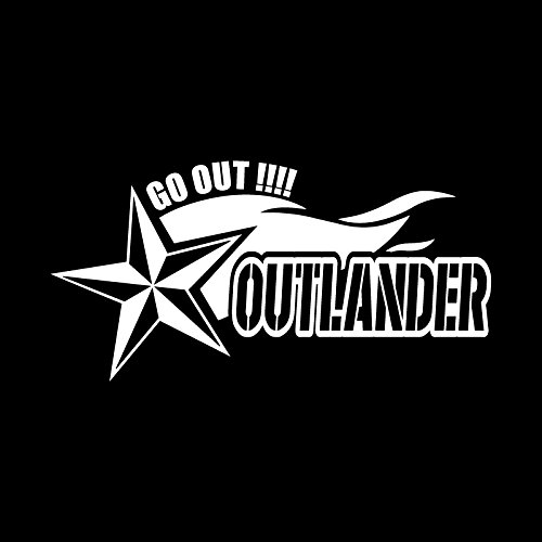 Autocollant étoile nautique outlander blanc masquage rayure et stickers voiture