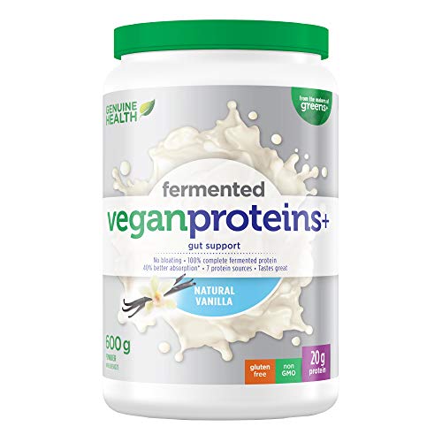 Genuine Health Fermented Vegan Proteins+ (Vanilla - 600 Gr) #TOP23