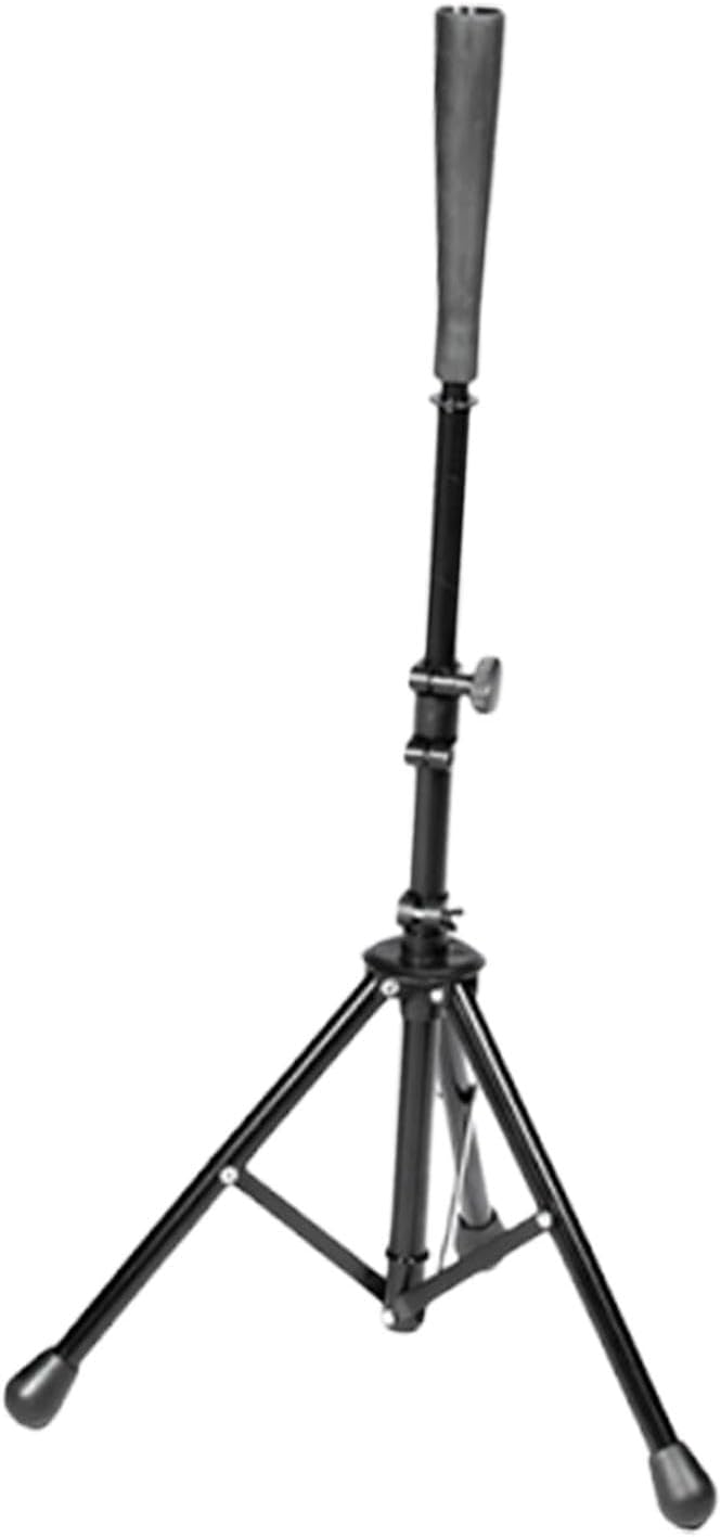 Baseball Hitting Tee Tripod Stand Base Easily Fold up Set up Practical Softball Tee Height Adjustable for Exercise Beginners