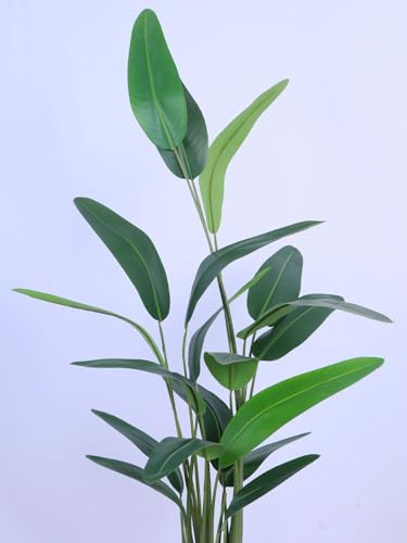 Image of ARICK DECOR 6Ft Artificial Bird of Paradise Plant in Pot, 6ft Large Faux Strelitzia Reginae Tree for Home Decor, Office, Living Room & Corner Accent