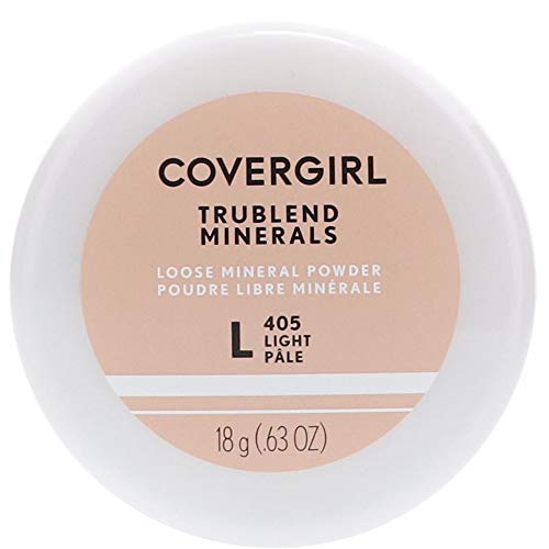 CoverGirl Trublend Minerals Loose Powder, Light [405] 0.63 oz (Pack of 12)