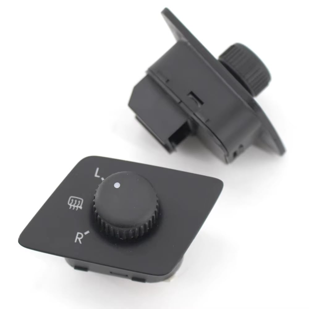 Car Mirror Switch for VW for Polo 9N 2001-2010 6Q1959565D 6Q1 959 565H 10 Pins Adjust Knob Side Mirror Switch