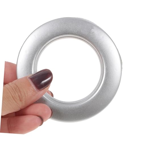 Anillos para Cortinas de Plástico para Proteger Barras de Madera en Dormitorios 5