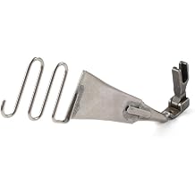 Cnamid5 26MM #134 Loop Folder Foot 1 Needle Lockstitch Silver Steel For Gemsy For JUKI For MITSUBISHI For Reliable For Rex Sewing Machine Part