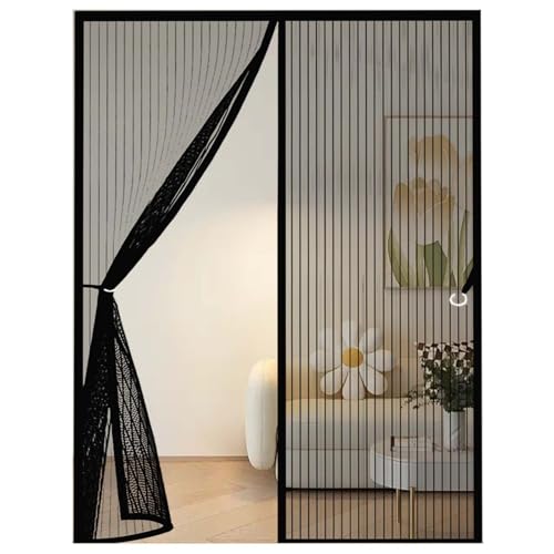 �h���� 127x207cm(��x����) �ԕ��E�z�R���̐N����h��,�ȒP���t���������l�b�g�ᒠ�J�[�e���}�W�b�N�e�[�v�t�����r���O�E�Q���x���_�I�t�B�X�p, �u���b�N