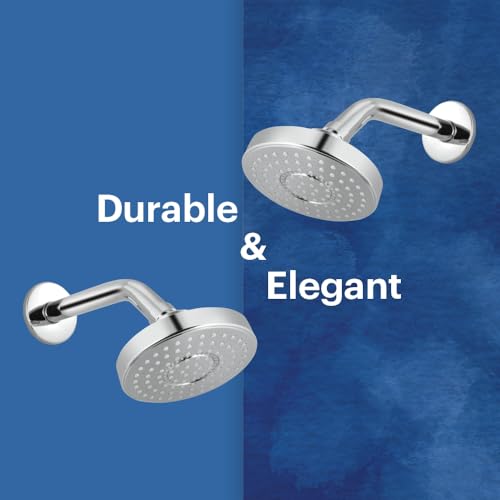 Johnson Bathrooms Johnson Frost Overhead Shower with Stainless Steel - Image 7