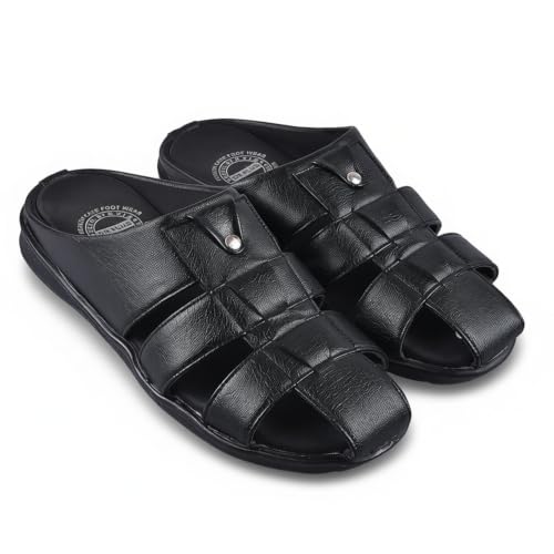 Image of DR PLUS Men's Healthcare, Diabetic and Orthopedic MCR /MCP Footwear /Sandals /Slipper /Chappal