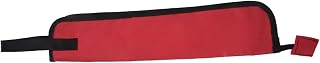 Rankomu Estuche para baquetas, bolsa colgante de almacenamiento para baquetas, bolso portátil con asa, color rojo, ideal para músicos y bateristas, solución de almacenamiento conveniente