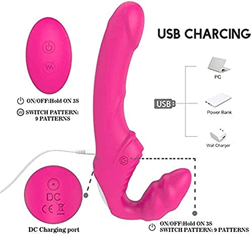 Vibradores Estimulador Ponto G e Sucção Clitóris Forma de U Dobrável Estimulador Sexual Feminino 10