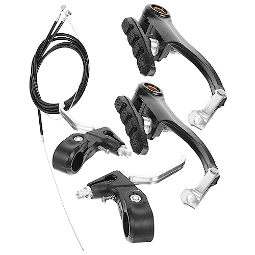 KICHOUSE 1Set Brake Calipers and Brake Cables for Mountain and Road Bikes Lightweight and Durable Bike Brake Components for Enhanced Performance and Stability