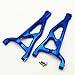 Aluminum Front Upper Suspension Arms L+R Blue for Traxxas 1/10 E-Revo 2.0 VXL 8631 8632