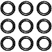 Viper Dart Accessory: Rubber O-Ring Washers (Steel and Soft Tip Darts), 2BA Thread, 300 Pack