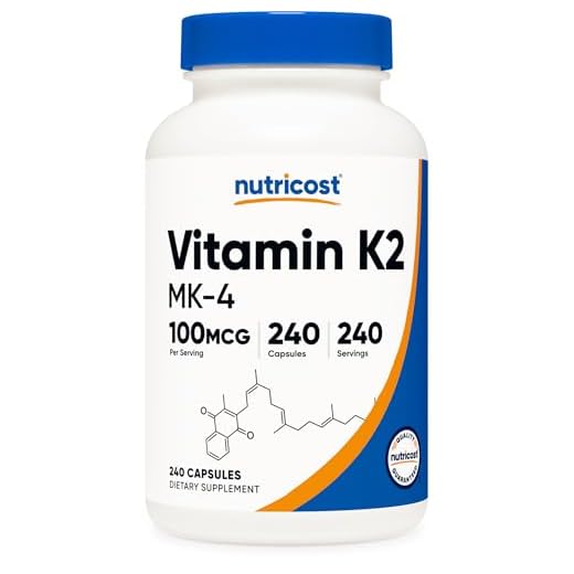Nutricost K2 MK4 Vitamin Capsules