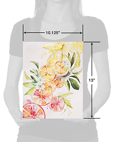 Image of Papyrus Gift Bags with Tissue Paper (Citrus) for Birthdays, Weddings, Bridal Showers, Baby Showers and All Occasions (2 Bags, 1 Large 13 inch, 1 Medium 9 inch, 8-Sheets)