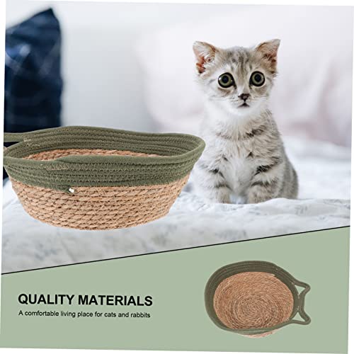 POPETPOP Almofadas Para Cães De Palha Para Cama De Estimação 1 Peça Almofada Para Dormir Almofada De