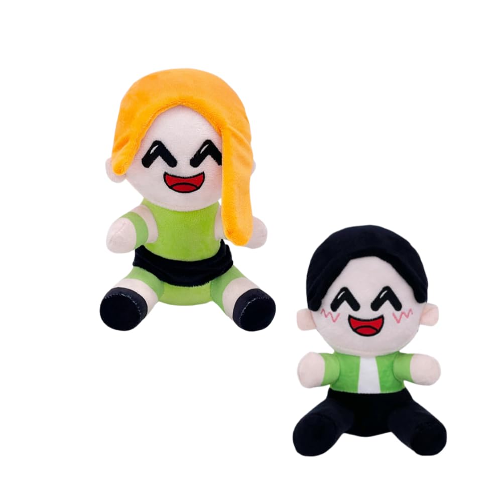 TONGMAN 2Pcs Omz Plush Toys, Cute Game Stuffed Toys 20CM Cartoon PlushDoll Cartoon Anime Plush Toy Figure Doll for Kids and Game Fans,Home Decor, Gift (Style B)