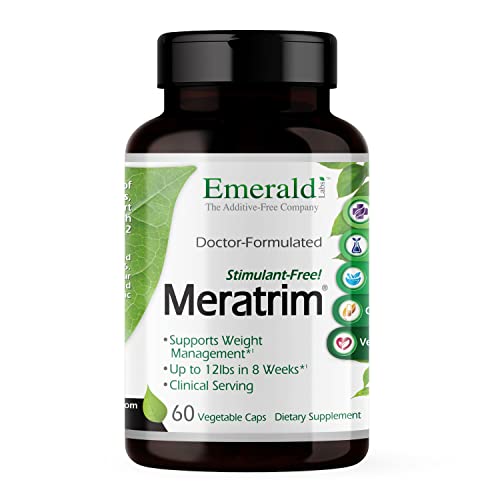 Emerald Labs Meratrim 800 mg - with Fruit and Flower Extracts for Weight Management Support - 60 Capsules Emerald Labs Meratrim 800 mg - with Fruit and Flower Extracts for Weight Management Support - 60 Capsules