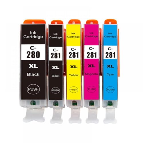 Cartouche encre PGI-280 CLI-281 haute performance pour des textes nets et précis