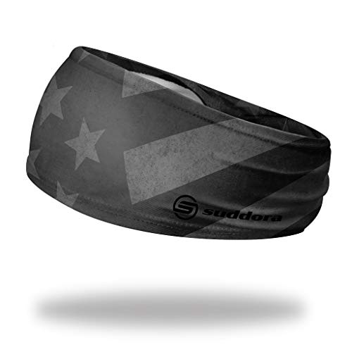Suddora US Flag Tapered Headband (Honor) - for Workout, Sports, American Flag National Team Accessories Suddora US Flag Tapered Headband (Honor) - for Workout, Sports, American Flag National Team Accessories