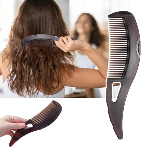 Image of Dandruff Removal Self-Cleaning Comb Anti-Dandruff Scalp Massager Comb Anti-Static Massage Comb Detangling Hairbrush for Adults & Kids - Self-Cleaning Hairdressing Brush Smooth & Tangle-Free Hair (D- COLORE)