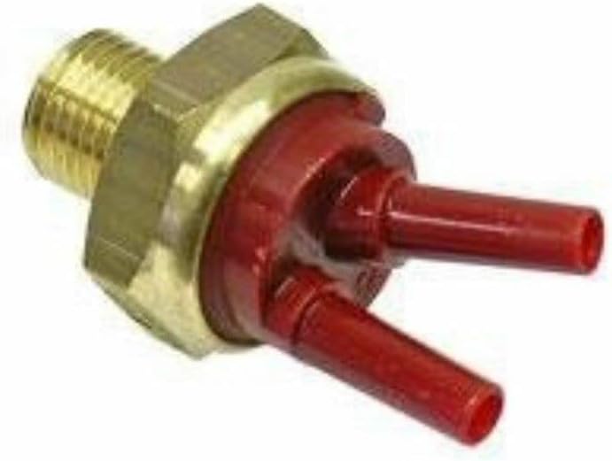 Genuine Mercedes (197793) ThermoVacuum Valve Red r107