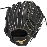 MIZUNO(ミズノ) 野球 ソフトボール ジュニア軟式用BALL PARKオールラウンド用：サイズM 1AJGY337 左投げ ブラック