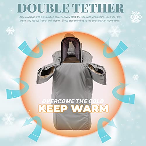 CLISPEED Ciclismo Capa para carro elétrico Quente Pai-filho Manter Ciclismo Tampa