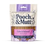 Pooch & Mutt - Calming Dog Dental Sticks, Hemp and Sage Flavour Dog Dental Chew, 1 pack of 7 sticks