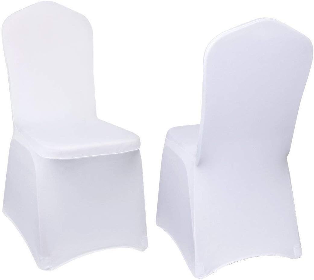 Buy Taniash 20 Pcs Stretch Spandex White Chair Covers For For Hotels Restaurants Wedding Banquet Party Online In Vietnam B093yrgxsb Buy Taniash 20 Pcs Stretch Spandex White Chair Covers For For Hotels Restaurants Wedding Banquet Party Online In Vietnam B093yrgxsb