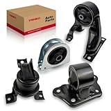 4PC Engine Motor & Trans Mount Set Compatible with Mitsubishi Lancer 2.0L 2002 2003 2004 2005 2006 2007 with Automatic Trans Mount for A6647 A4606 A4617 A4641 9188 9181 9170 9569