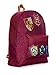 Harry Potter Sac à dos pour enfant Motif maisons de Poudlard, bordeaux, taille unique