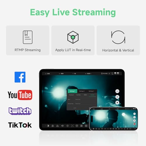 Accsoon SeeMo Pro Video Transmission Systems, SDI HDMI Video Transmitter Adapter for i-Phone iPad 1080P for Real-Time Monitoring/Live Streaming/Recording/Sharing Phone Camera Monitor by Accsoon - Image 4