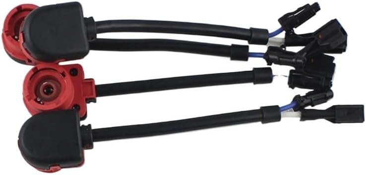 2PCS D2S D2R D2C D2 HID Xenon Bulb Adaptor Small K+ET Plug wire Cable Wiring Harness Converter Connector Adapter