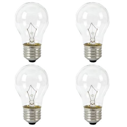 Lava Lamp Bulb 40W A15 Incandescent Light Bulbs, E26 Medium 