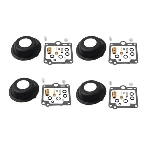 Kit de réparation carburateur Y&amaha XJR1200 pour moto de 1994 à 1998, 4 ensembles complets