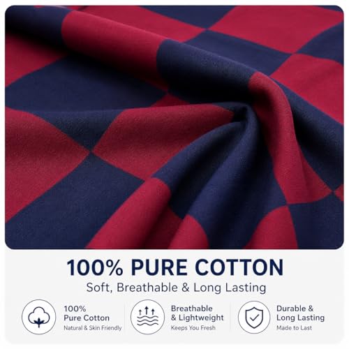 Image of Single Bed Dohar Royal Navy Maroon | Lightweight Summer Quilt | Soft Microfiber AC Blanket | Breathable All Season Comforter | Skin Friendly Bed Cover