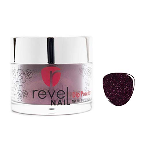 Revel Nail Dip Powder 1oz jar - Glitter Color (Stunned, 1oz)