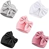 AQOKKA Newborn Baby Girl Hats with ...