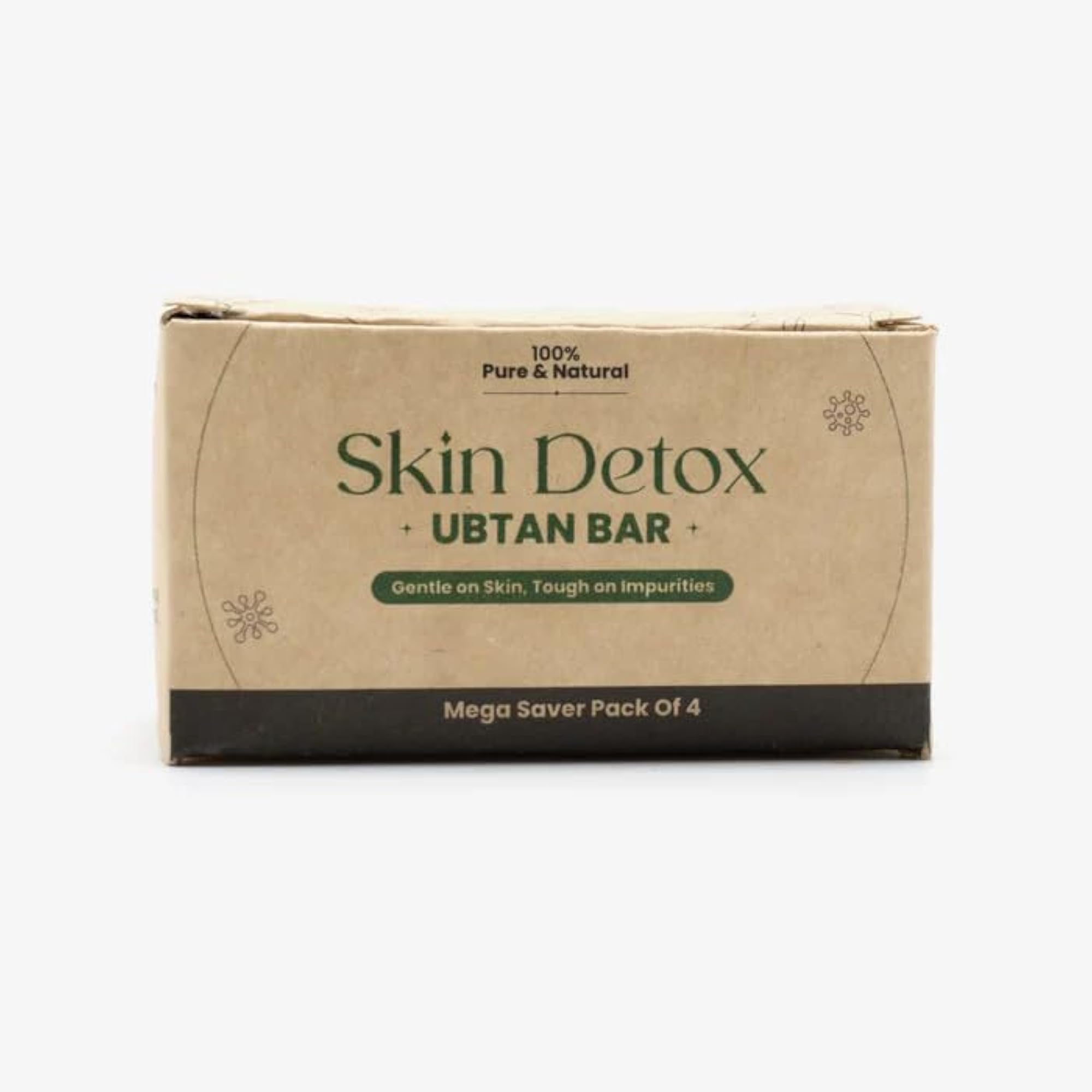 Skin Detox Multani Mitti Ubtan Soap Bar, Pack of 4