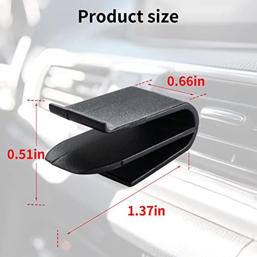 Image of Air Freshener Adapters Compatible with for Tesla Model 3 /Y Airvent Clips Fresheners Holder, Easy Install, Customized Design, and Multipurpose Holders, Pack of 6