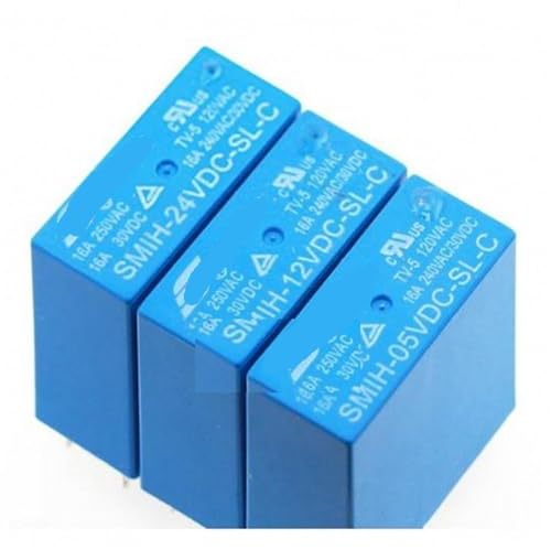 Relais de puissance SMIH-12VDC-SL-C 16A boîtier scellé haute performance pour circuit PCB