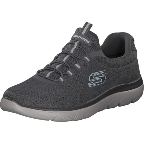 Skechers Homme Summits 52811 Espadrilles, Charcoal Mesh/Trim, 42 EU